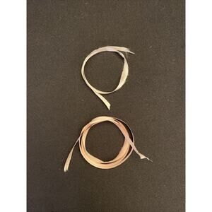 Vintage Nancy Ann Story Book Ribbons Original Light Pink 3/8” Wide 57” Long